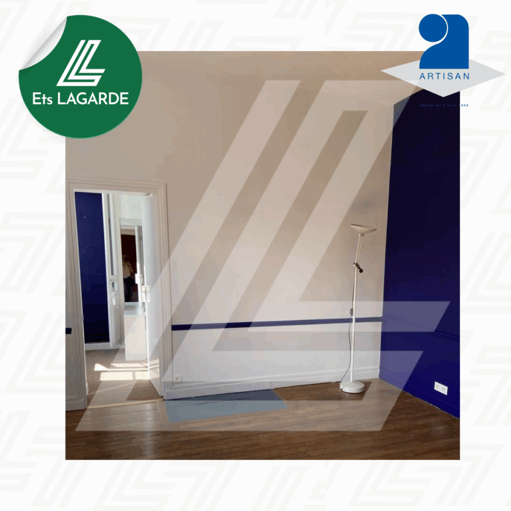 Peintre Laon - Mise en peinture d'une chambre