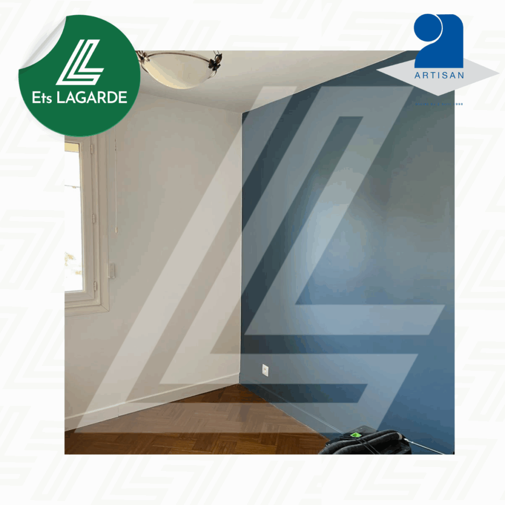 Peintre Laon - Travaux de peinture dans une chambre à Laon