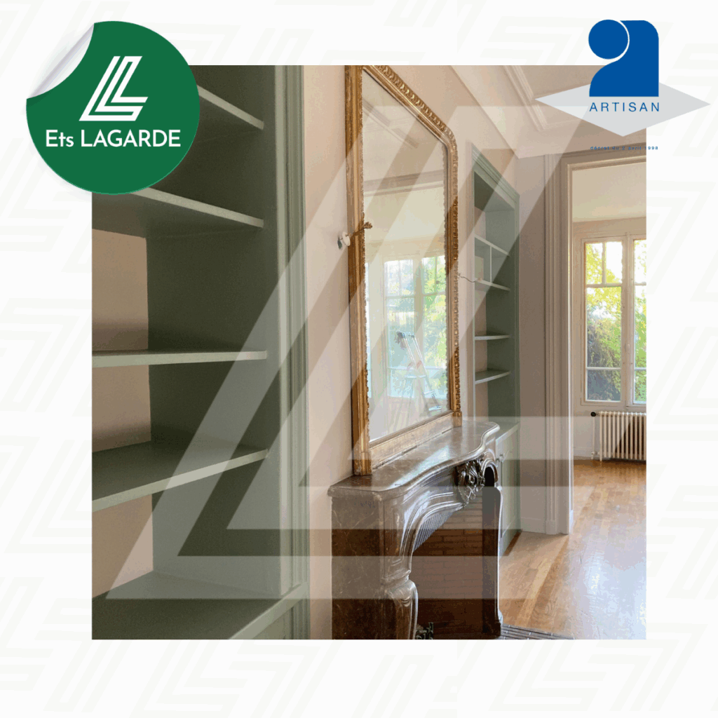 Peintre Épernay - rénovation des peintures par une artisan dans une maison à Germaine proche Épernay